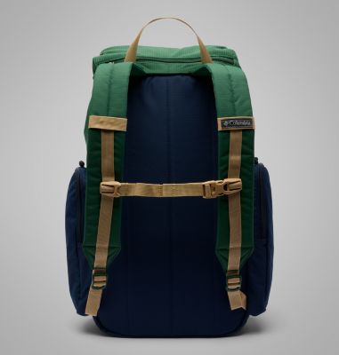 Mochila unisex Trail Traveler de 28 litros, Color: Rain Forest, Collegiate Navy, image 4