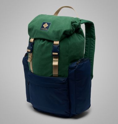 Mochila unisex Trail Traveler de 28 litros, Color: Rain Forest, Collegiate Navy, image 3