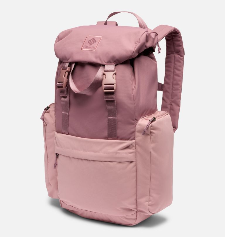 Unisex Trail Traveler 28L Rucksack, Color: Fig, Eraser Pink, image 1
