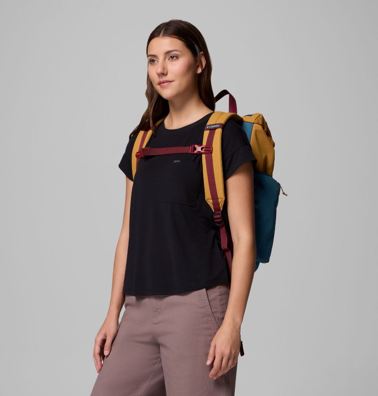 Trail Traveler 28L Rucksack, Color: Maple Sugar, Everblue, image 5