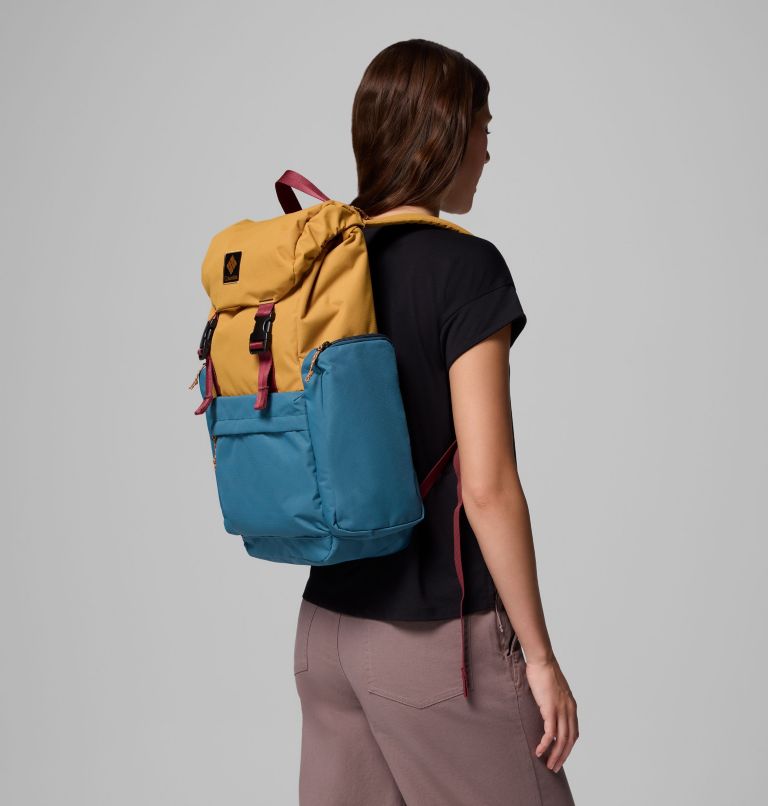 Trail Traveler 28L Rucksack, Color: Maple Sugar, Everblue, image 6