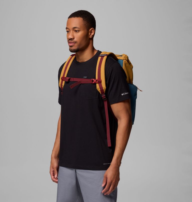 Trail Traveler 28L Rucksack, Color: Maple Sugar, Everblue, image 3