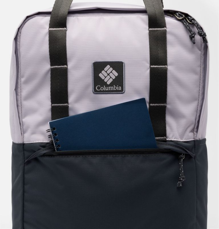 Trail Traveler 18L Backpack, Color: Lavender Pearl, Shark, image 9