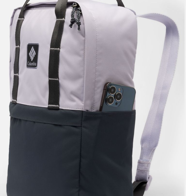 Trail Traveler 18L Backpack, Color: Lavender Pearl, Shark, image 10