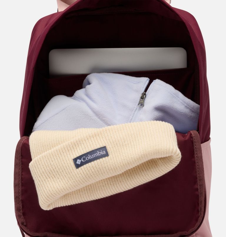 Trail Traveler 18L Backpack, Color: Rich Wine, Eraser Pink, image 8