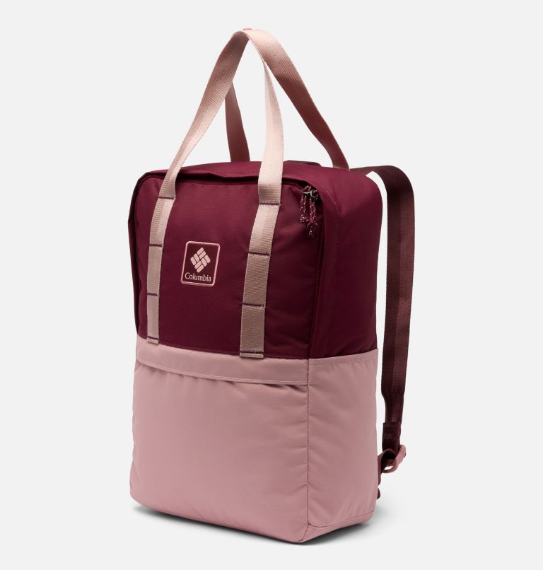 Trail Traveler 18L Backpack, Color: Rich Wine, Eraser Pink, image 1