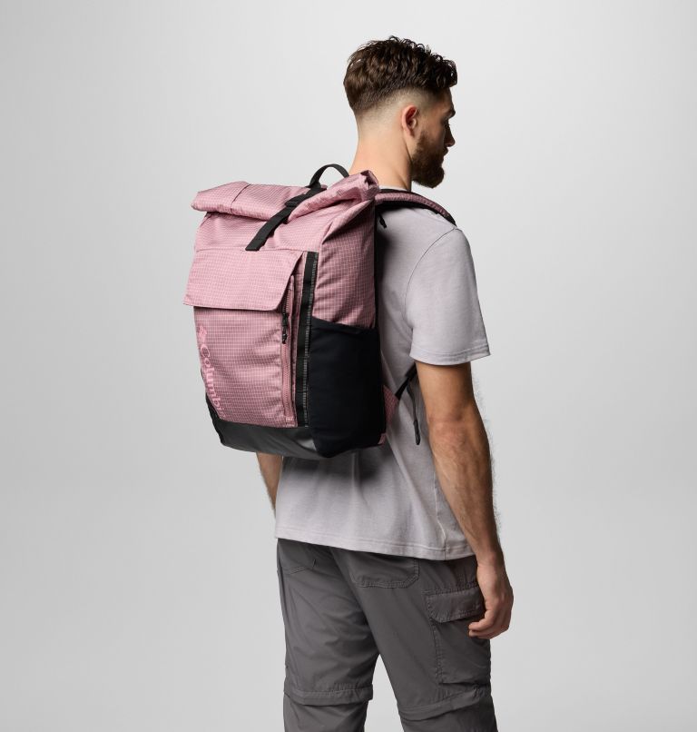 Unisex Convey III 27L Rolltop Backpack, Color: Fig, image 2