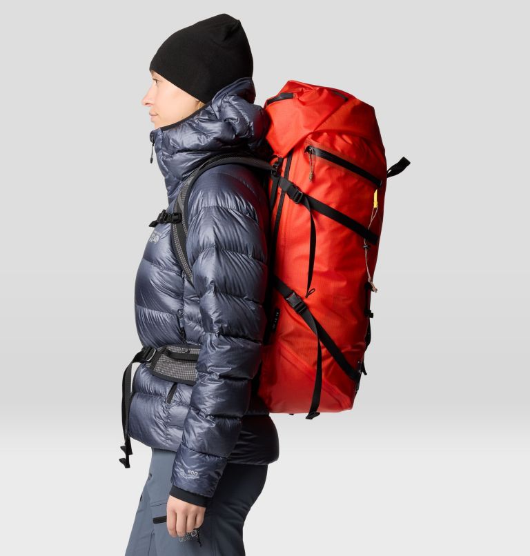 Alpine Light Roll Top 45L Backpack, Color: State Orange, image 5