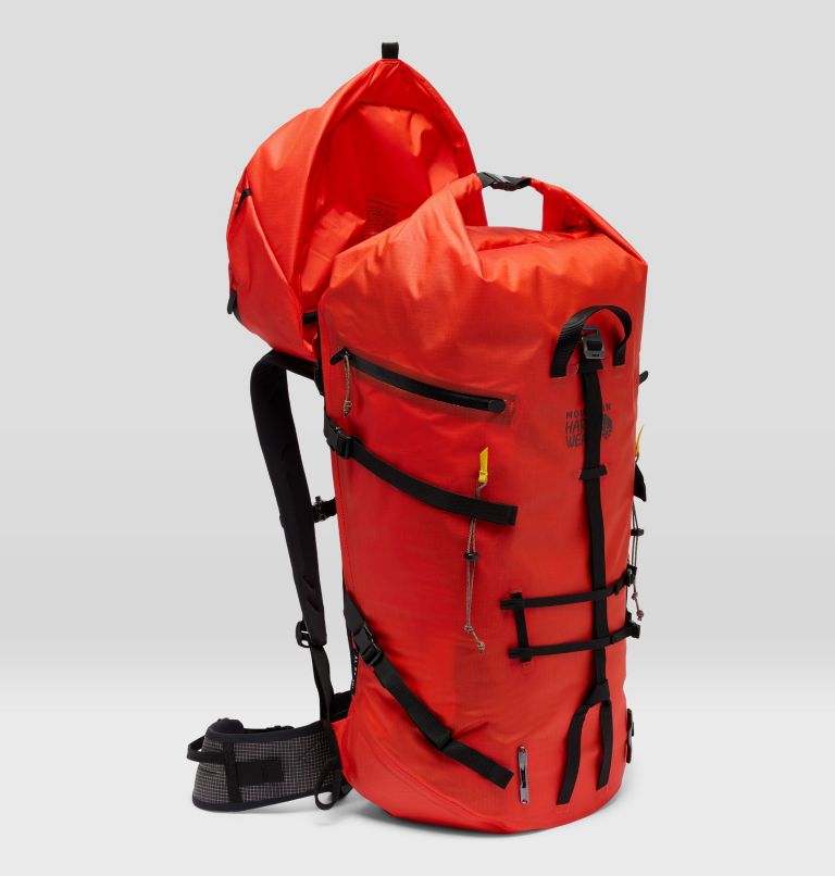 Alpine Light Roll Top 45L Backpack, Color: State Orange, image 9