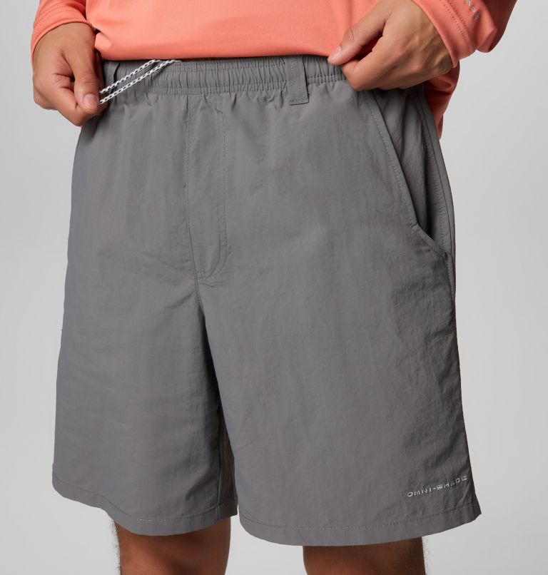 Men's PFG Backcast IV Water Shorts, Color: City Grey, image 5