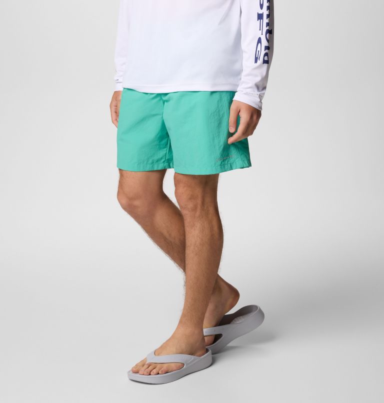 Men's PFG Backcast IV Water Shorts, Color: Glaze Green, image 4