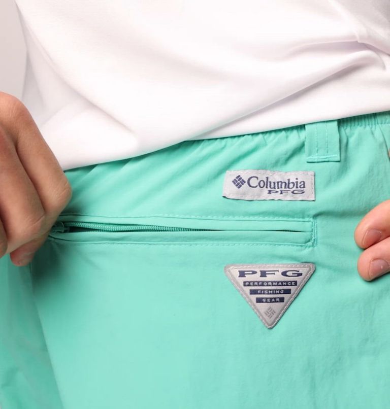 Men's PFG Backcast IV Water Shorts, Color: Glaze Green