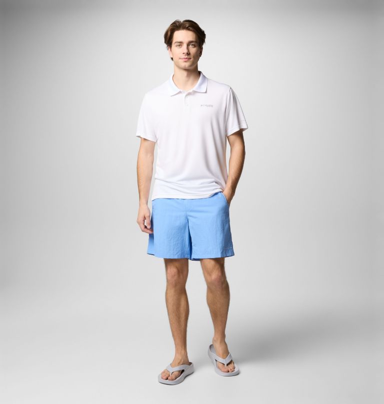 Men's PFG Backcast IV Water Shorts, Color: White Cap, image 2