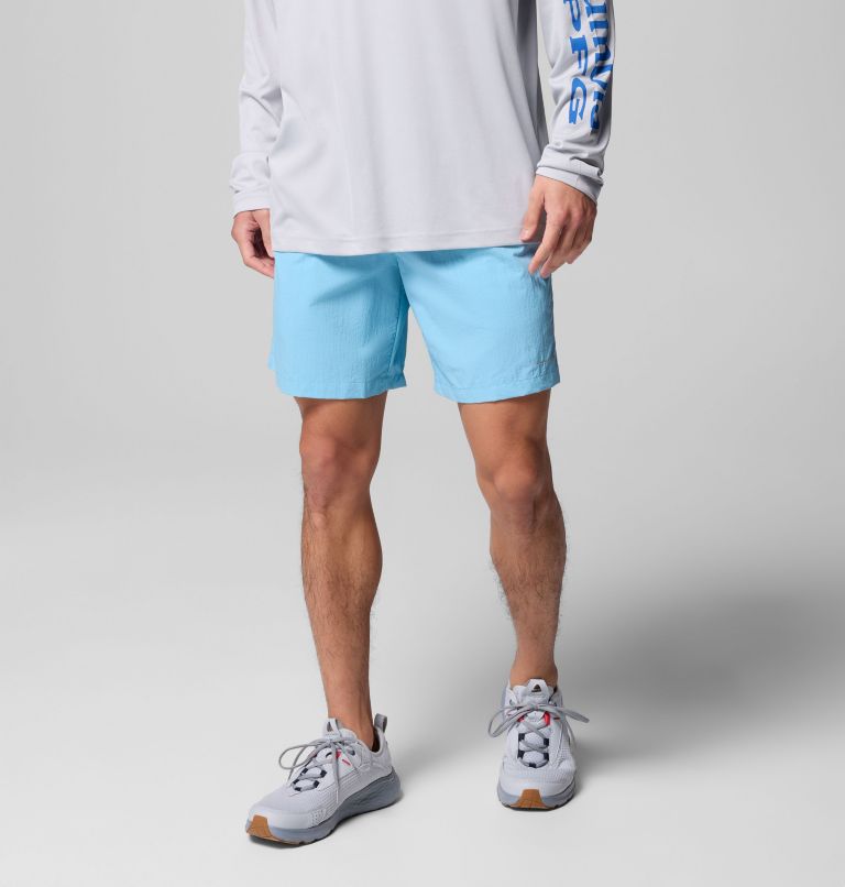 Men's PFG Backcast IV Water Shorts, Color: Vintage Blue, image 1