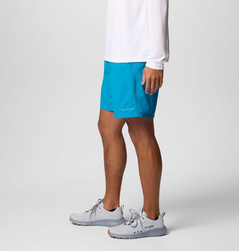 Men's PFG Backcast IV Water Shorts, Color: Blue Echo, image 4