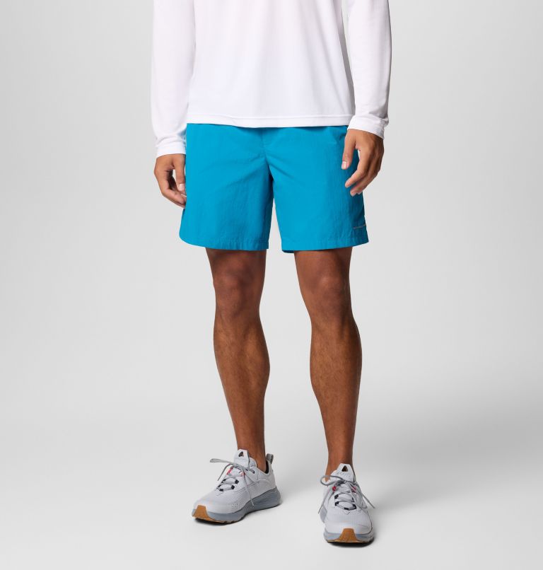 Men's PFG Backcast IV Water Shorts, Color: Blue Echo, image 1