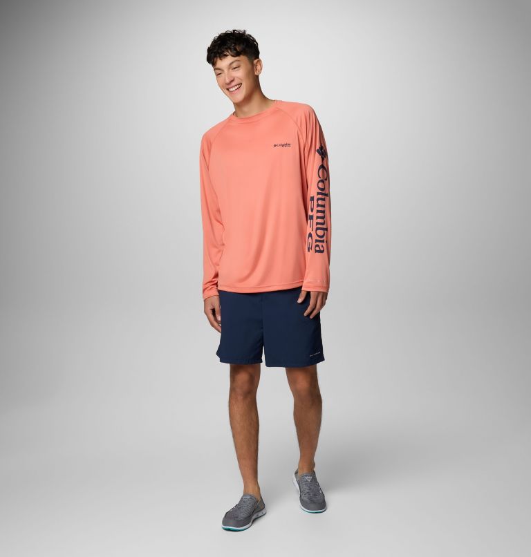 Men's PFG Backcast IV Water Shorts, Color: Collegiate Navy, image 3