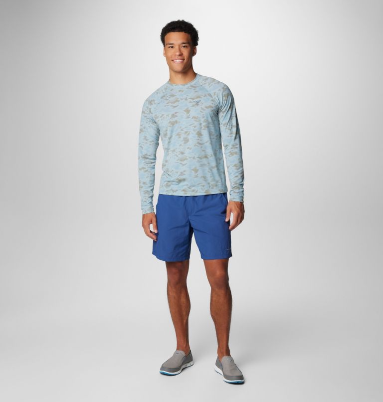 Men's PFG Backcast IV Water Shorts, Color: Carbon, image 3