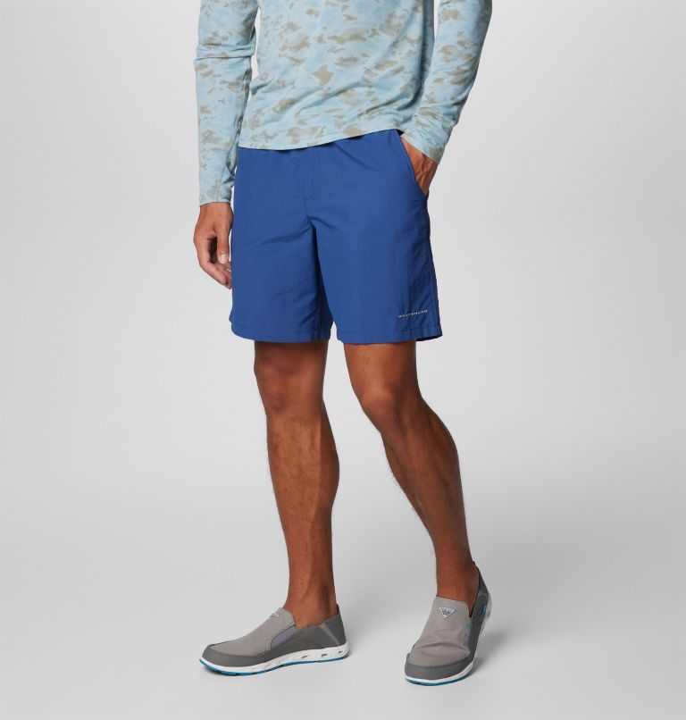 Men's PFG Backcast IV Water Shorts, Color: Carbon, image 4