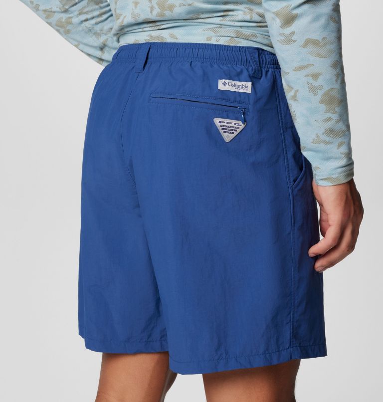 Men's PFG Backcast IV Water Shorts, Color: Carbon, image 6