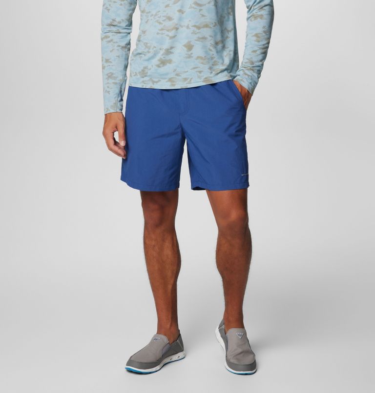 Men's PFG Backcast IV Water Shorts, Color: Carbon, image 1