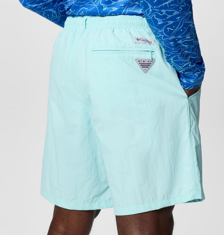 Men's PFG Backcast IV Water Shorts, Color: Gulf Stream, image 6