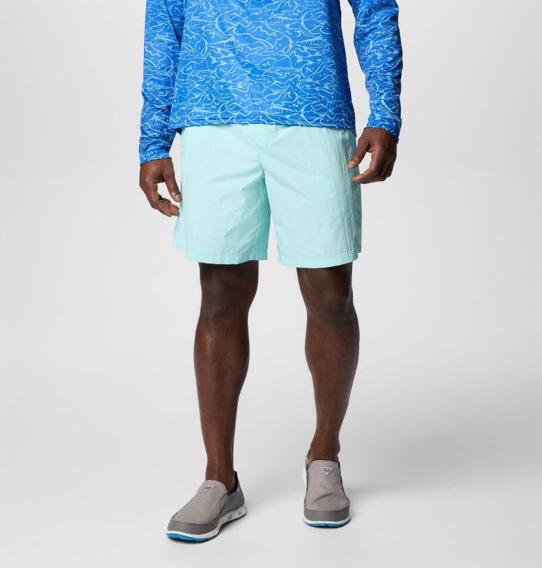 Men's PFG Backcast IV Water Shorts, Color: Gulf Stream, image 1