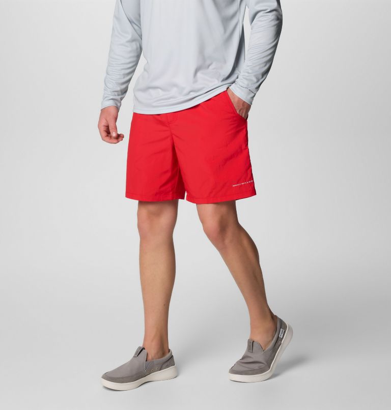 Men's PFG Backcast IV Water Shorts, Color: Red Spark, image 4