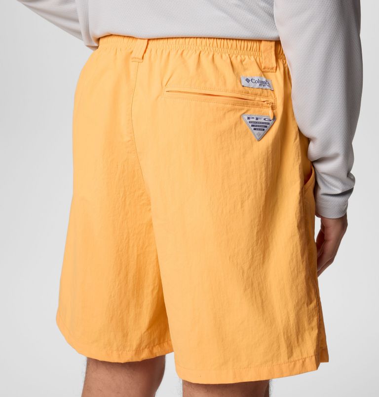 Men's PFG Backcast IV Water Shorts, Color: Summer Orange, image 6