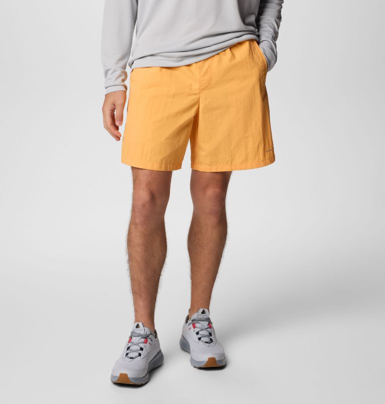 Men's PFG Backcast IV Water Shorts, Color: Summer Orange, image 1