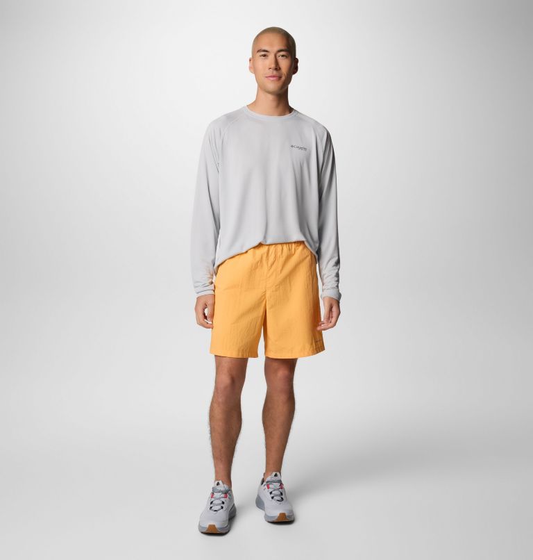 Men's PFG Backcast IV Water Shorts, Color: Summer Orange, image 2