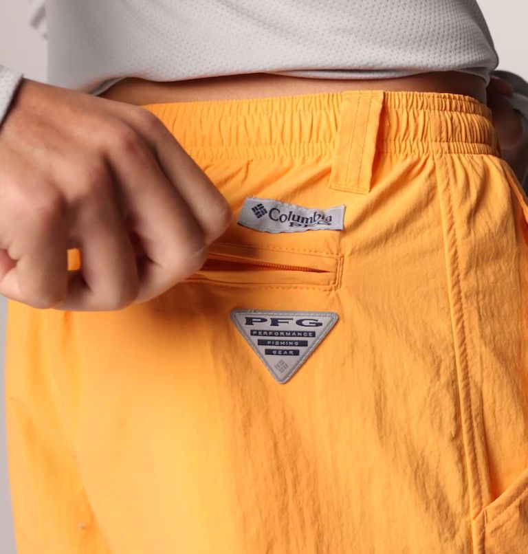 Men's PFG Backcast IV Water Shorts, Color: Summer Orange