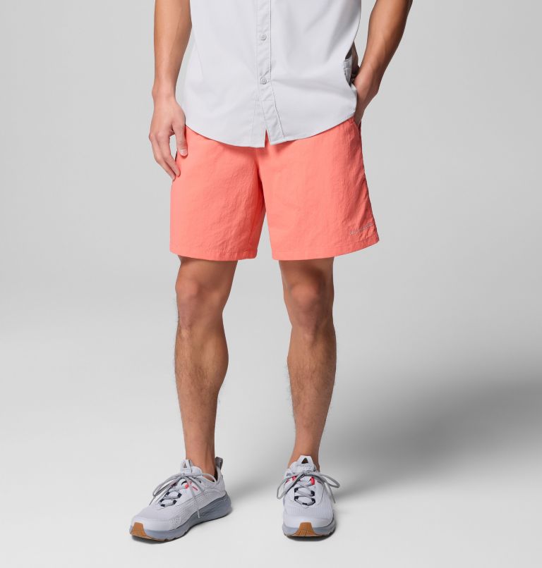 Men's PFG Backcast IV Water Shorts, Color: Melonade, image 1