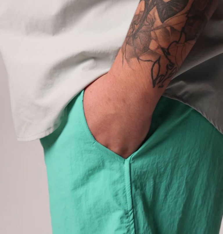 Men's PFG Backcast IV Water Shorts - Big, Color: Glaze Green