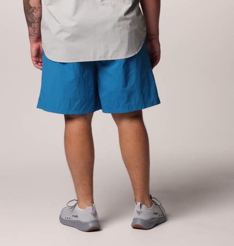 Men's PFG Backcast IV Water Shorts - Big, Color: Blue Echo