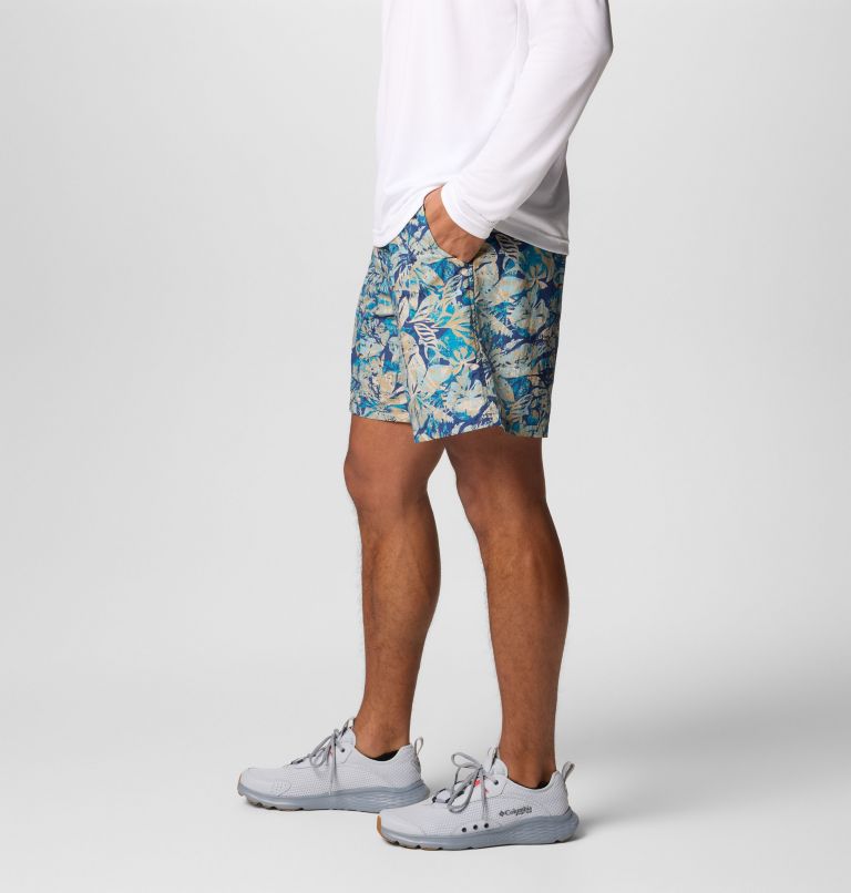 Men's PFG Super Backcast II Water Shorts, Color: Blue Echo Wild Caught, image 4