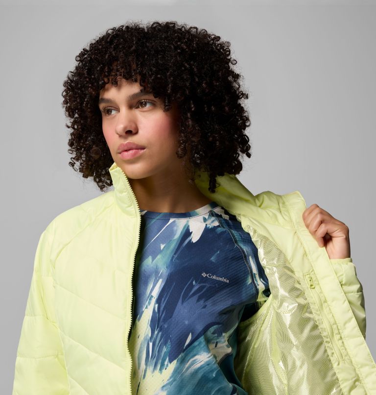 Women's Whirlibird V Interchange Jacket, Color: Everblue Cross Dye, image 7
