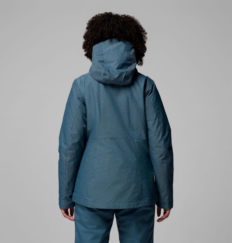 Women's Whirlibird V Interchange Jacket, Color: Everblue Cross Dye, image 3