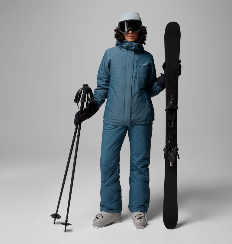 Women's Whirlibird V Interchange Jacket, Color: Everblue Cross Dye, image 2