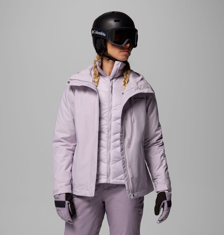 Women's Whirlibird V Interchange Jacket, Color: Lavender Pearl Cross Dye, image 5