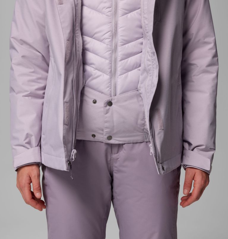 Women's Whirlibird V Interchange Jacket, Color: Lavender Pearl Cross Dye, image 9