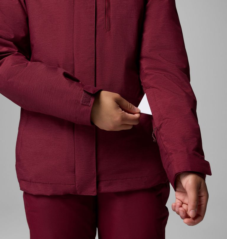 Women's Whirlibird V Interchange Jacket, Color: Rich Wine Cross Dye, image 13