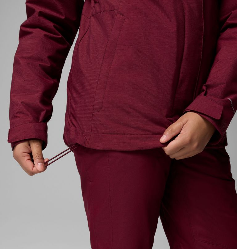 Women's Whirlibird V Interchange Jacket, Color: Rich Wine Cross Dye, image 14