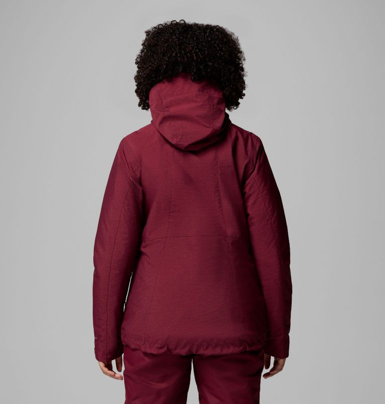 Women's Whirlibird V Interchange Jacket, Color: Rich Wine Cross Dye, image 3