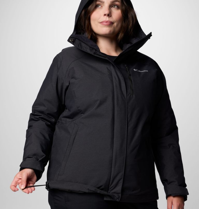 Women's Whirlibird V Interchange Jacket - Plus Size, Color: Black, image 9