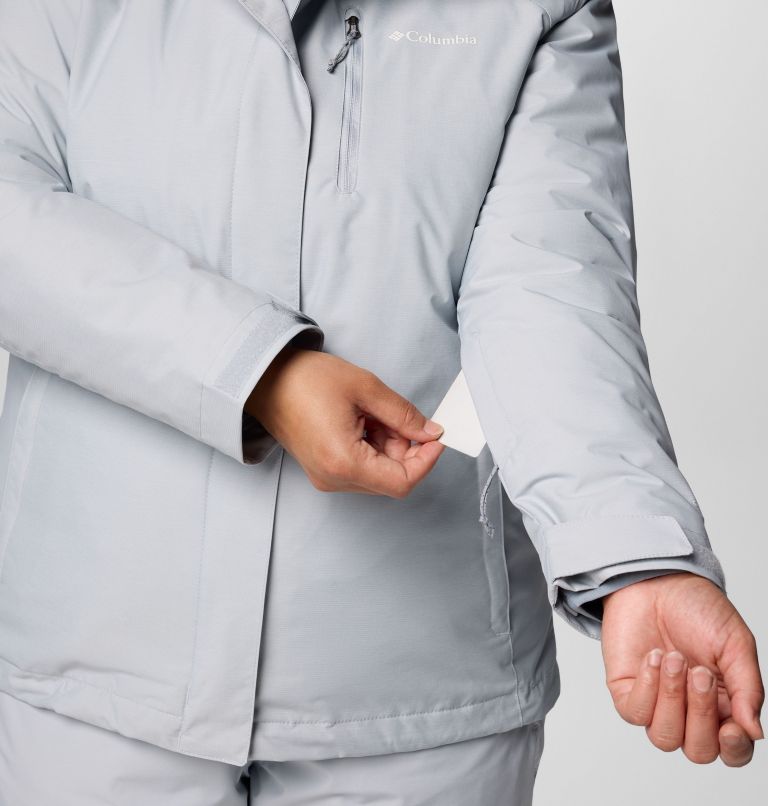 Women's Whirlibird V Interchange Jacket - Plus Size, Color: Cirrus Grey Cross Dye, image 12