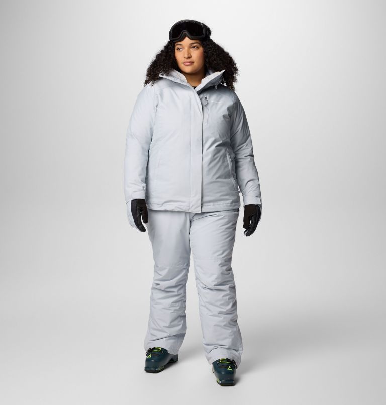 Women's Whirlibird V Interchange Jacket - Plus Size, Color: Cirrus Grey Cross Dye, image 3
