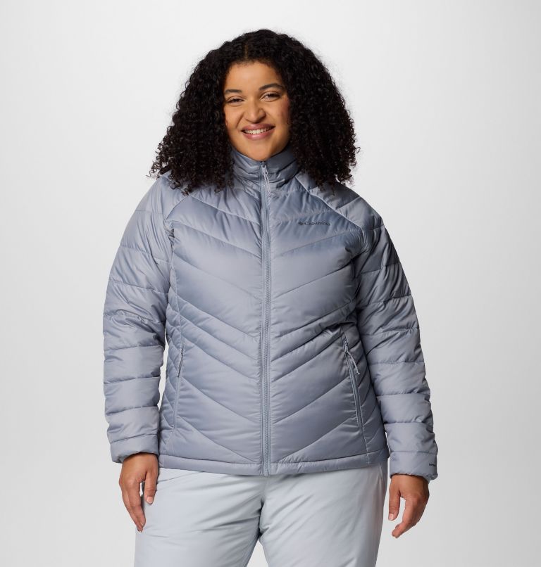 Women's Whirlibird V Interchange Jacket - Plus Size, Color: Cirrus Grey Cross Dye, image 9