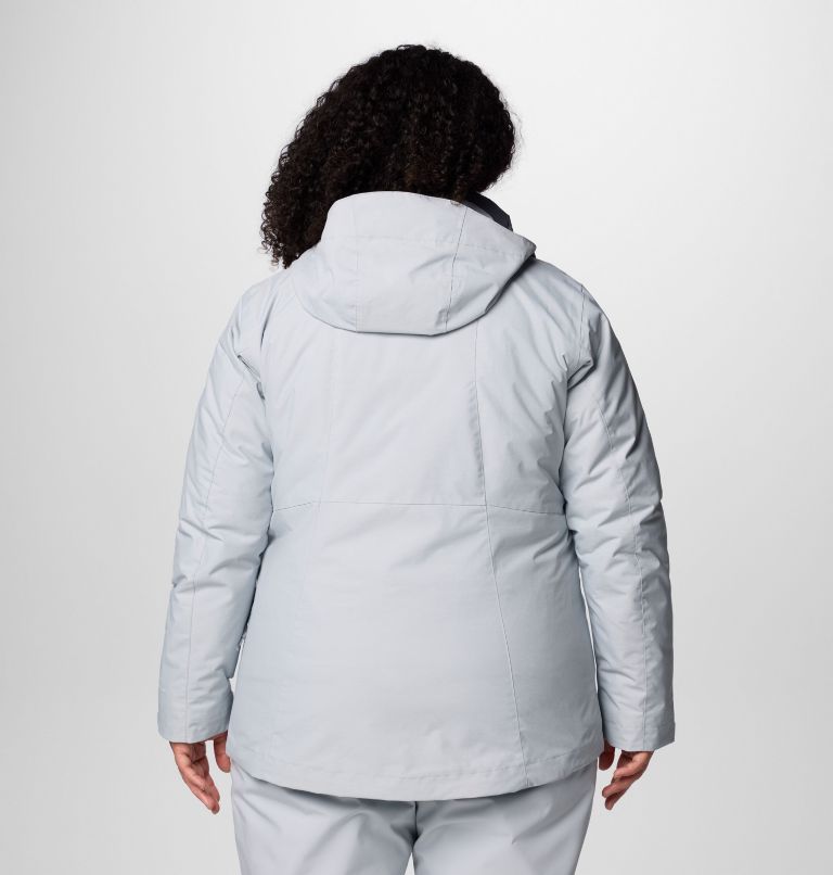 Women's Whirlibird V Interchange Jacket - Plus Size, Color: Cirrus Grey Cross Dye, image 2