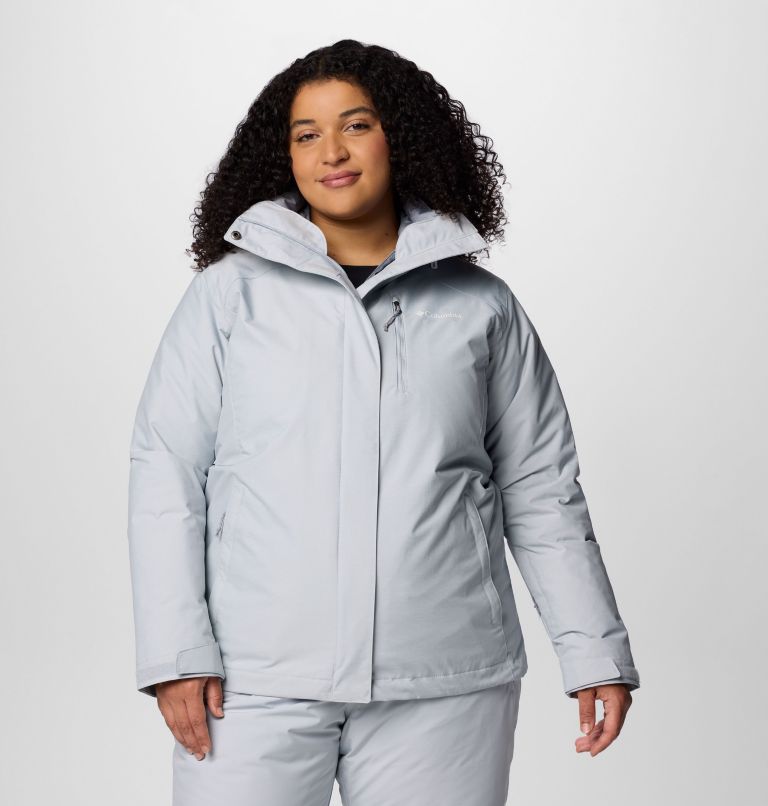 Women's Whirlibird V Interchange Jacket - Plus Size, Color: Cirrus Grey Cross Dye, image 1